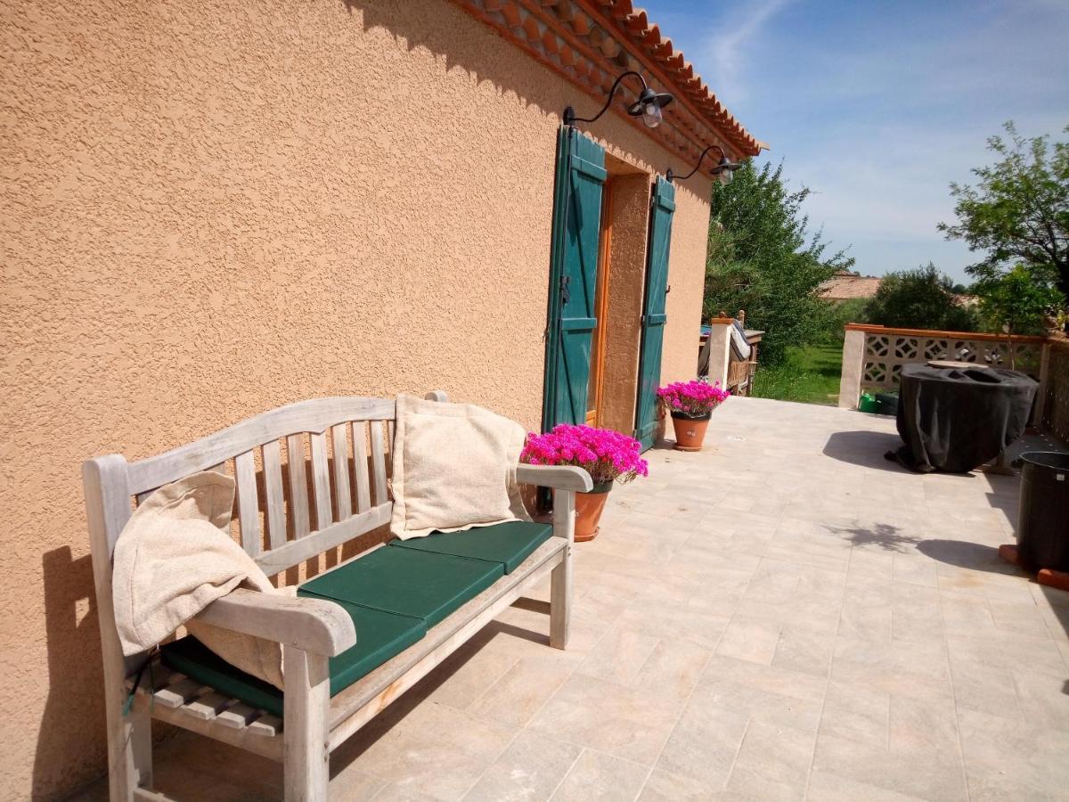 Olive View Villa Puissalicon Exterior photo