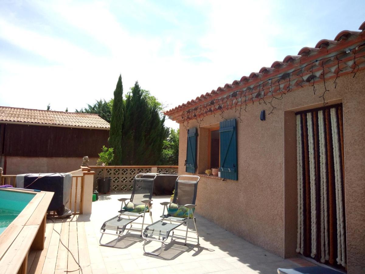 Olive View Villa Puissalicon Exterior photo