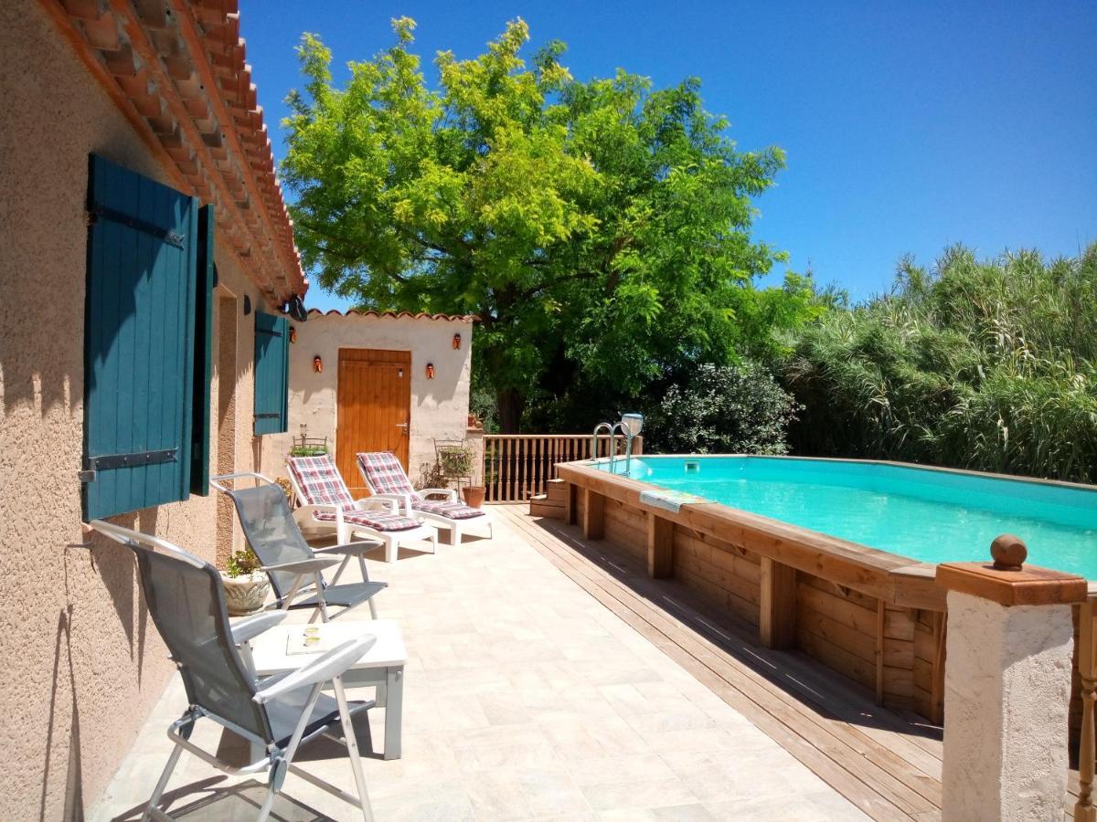 Olive View Villa Puissalicon Exterior photo