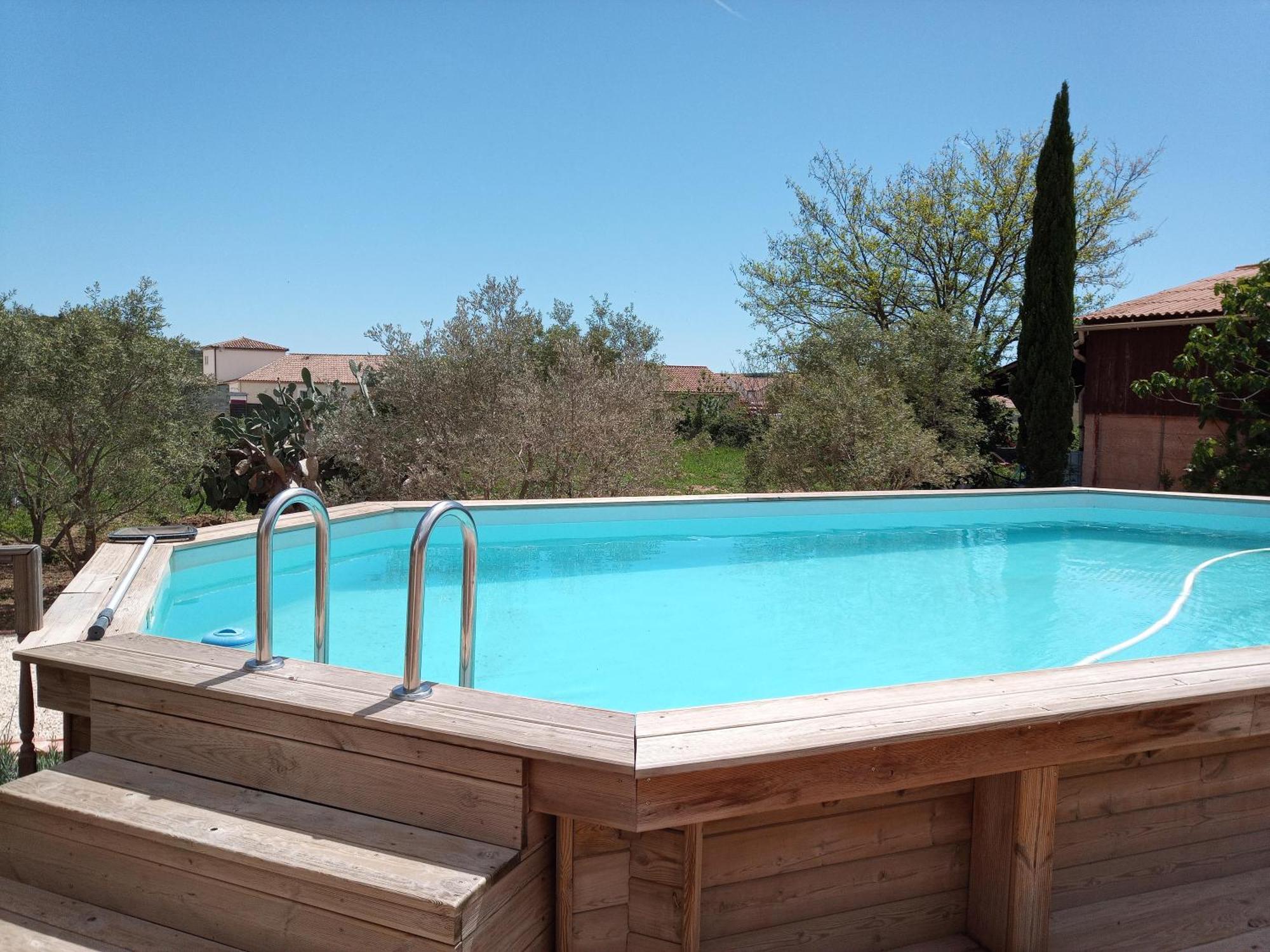 Olive View Villa Puissalicon Exterior photo