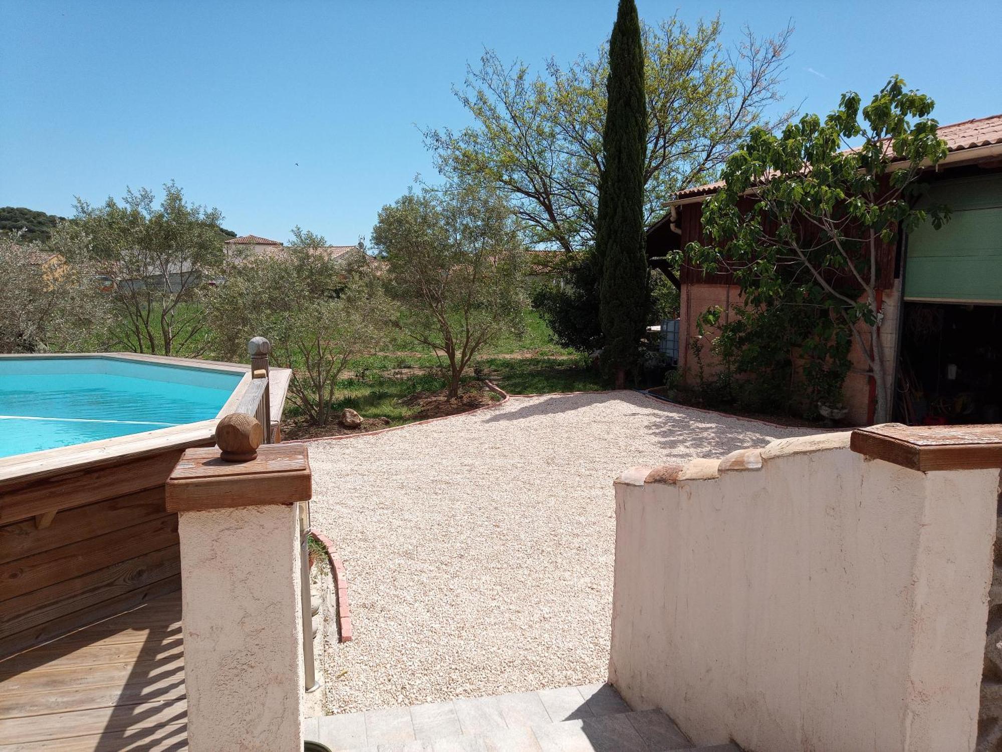 Olive View Villa Puissalicon Exterior photo